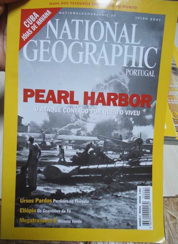 Revistas National Geographic 2001