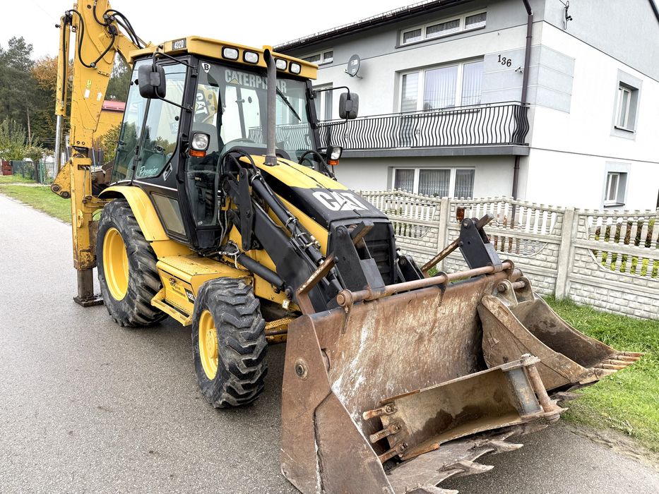 Cat 432d Joystik 2005r caterpillar koparko ładowarka 3 lyzki