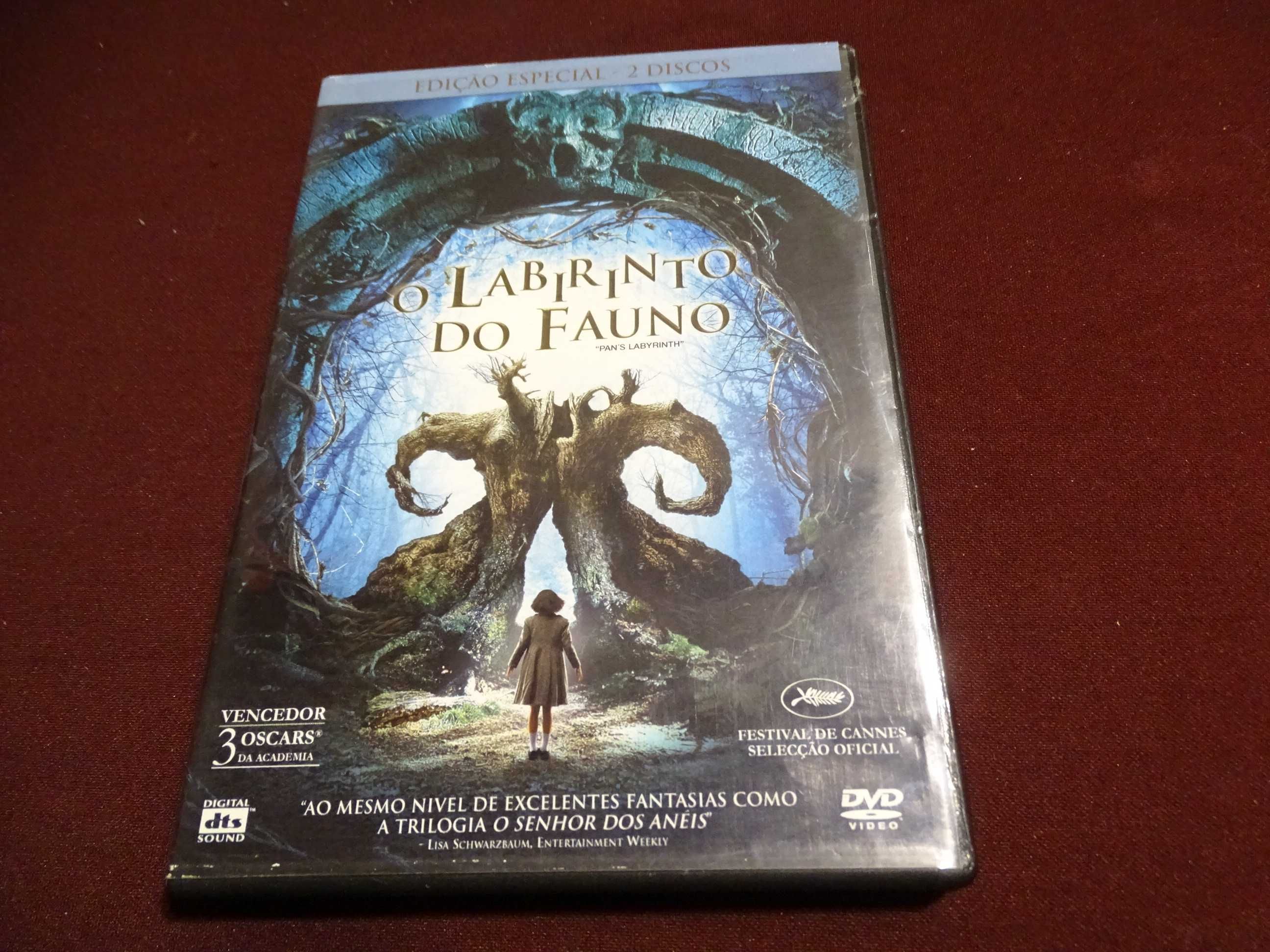 DVD-O labirinto do Fauno-Edição especial 2 discos
