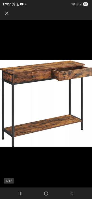 Konsola z szufladami