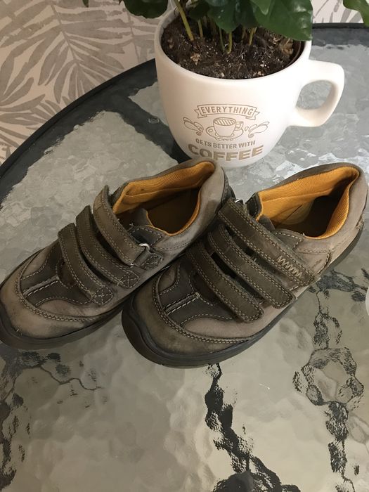 Buty skórzane Clarks, r.32