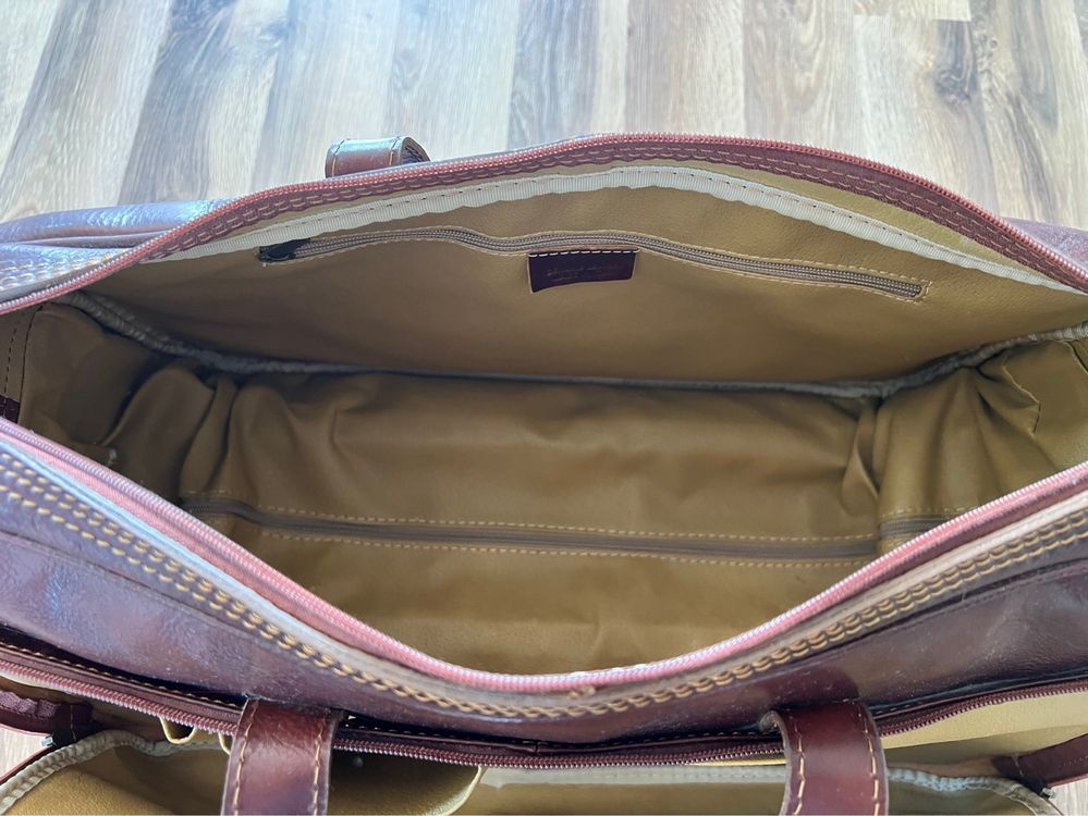 Torba podróżna 100% skóra naturalna Made in Italy