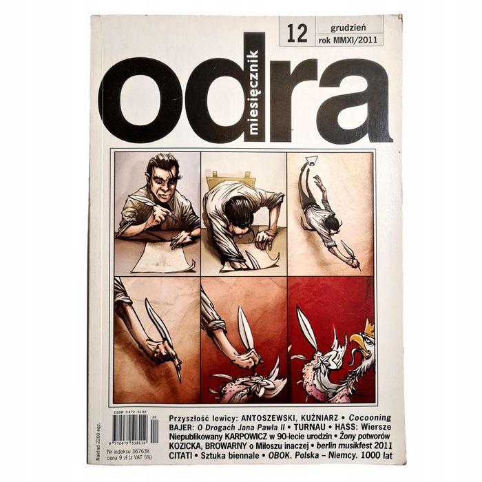 Odra miesięcznik nr 12 2011.