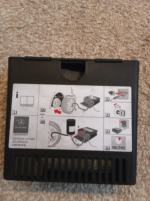 Pompka kompresor kół oryginalna Mercedes