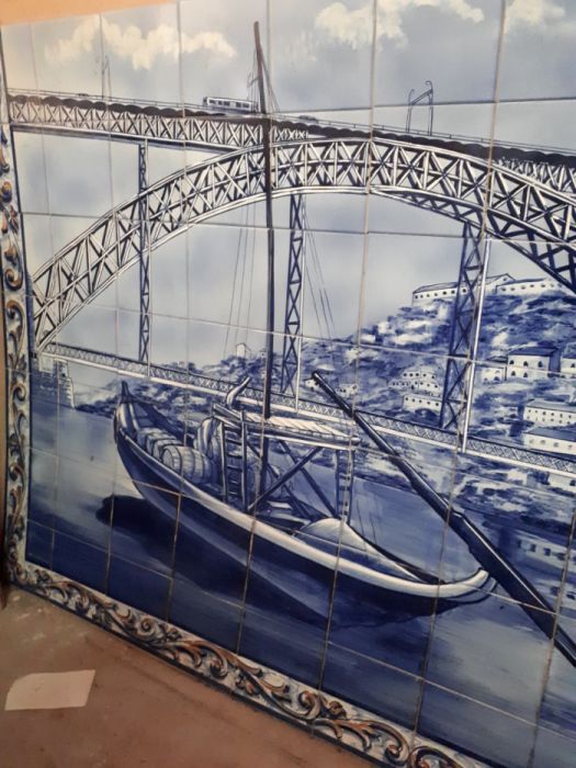 Painel em azulejo Porto