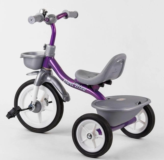 Велосипед триколісний BS-4298 Best Trike Фіолетовий