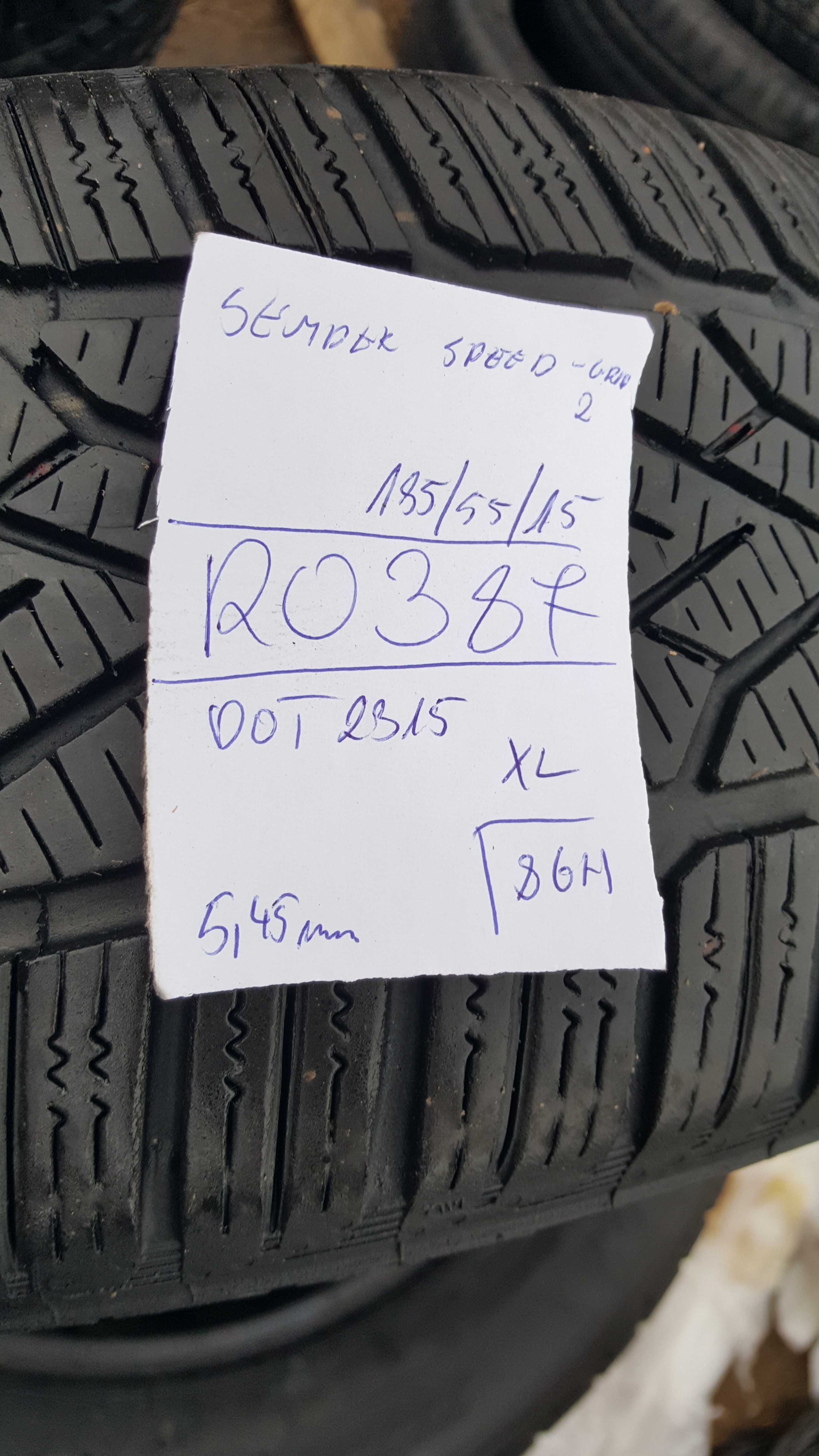 Semperit 185/55 r15 Speed-Grip 2 XL /// 5,45mm!!!