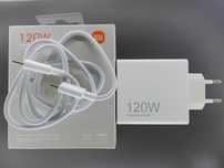 Xiaomi 120W, Power Adapter +  Data Cable USB Type C, Mi turbo
