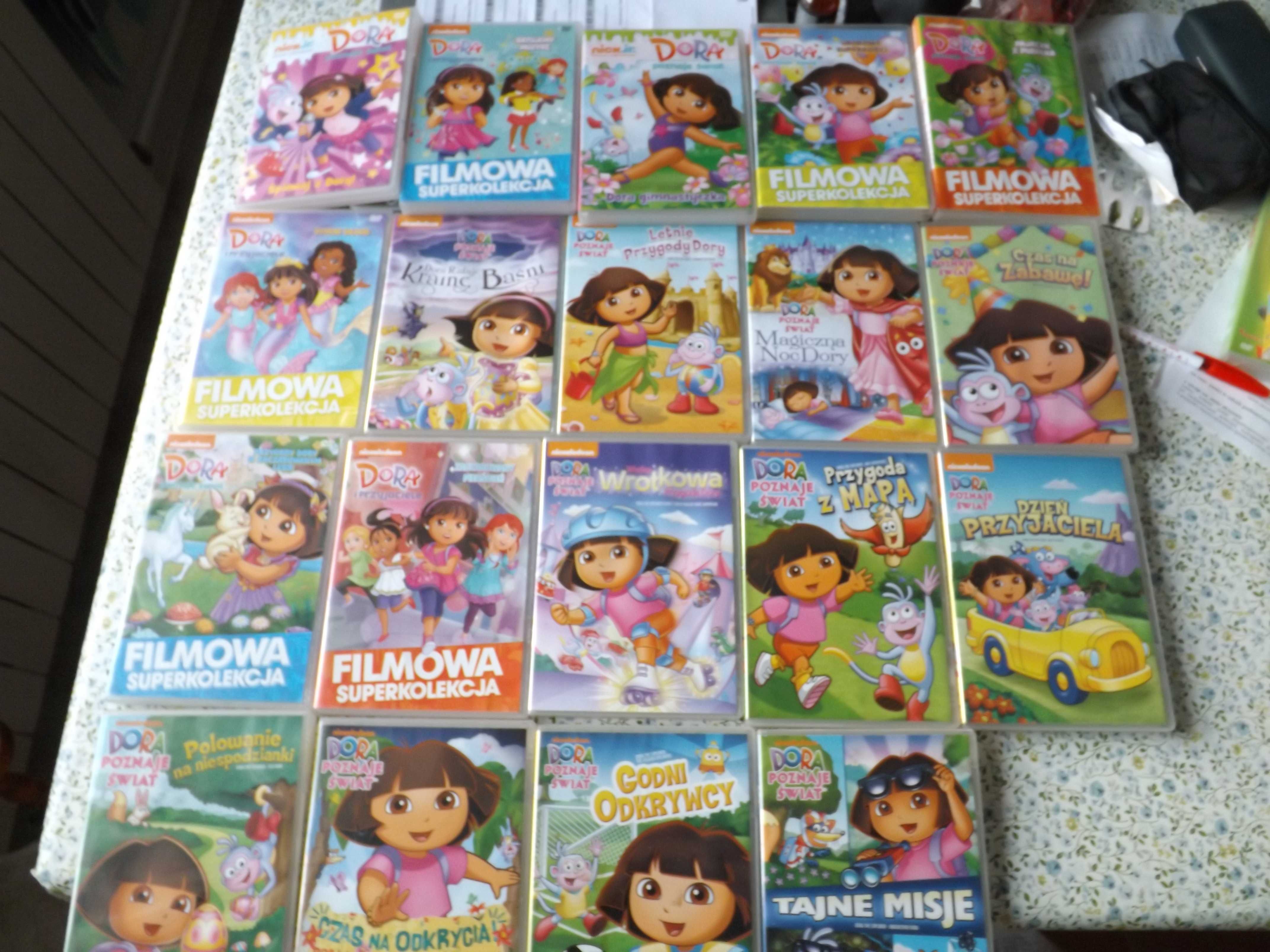 dora poznaje świat bajki filmy dvd