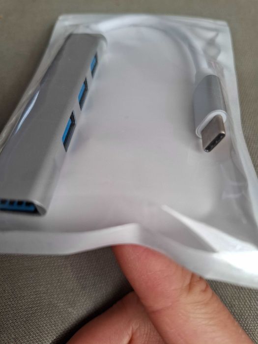 Rozdzielczacz rozgałęźnik portów HUB USB TYPU -C