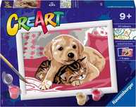 CreArt dla dzieci: Piesek z kotkiem. Ravensburger