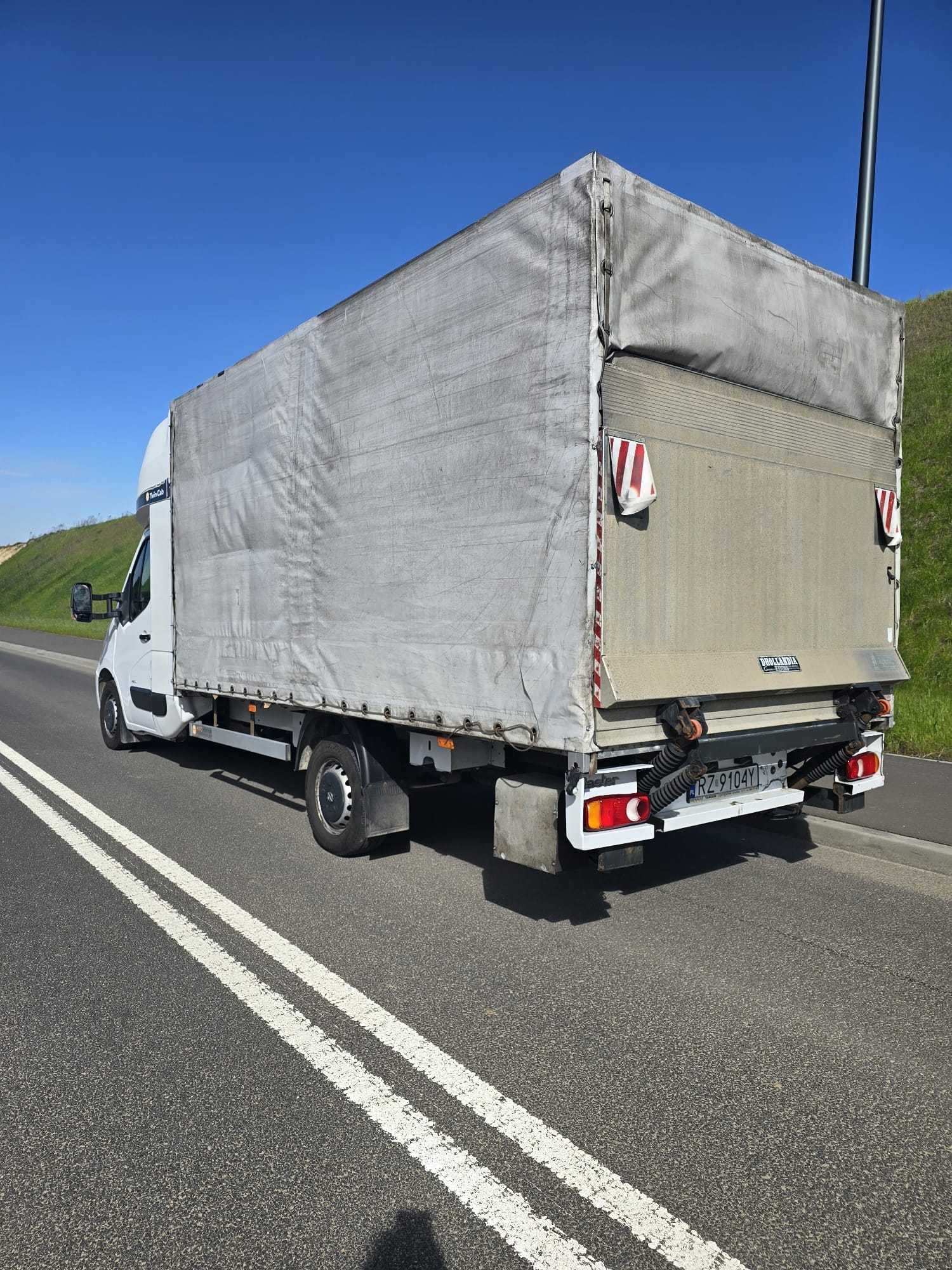 Opel MOVANO plandeka winda 8 palet webasto klima tempomat pneumatyka
