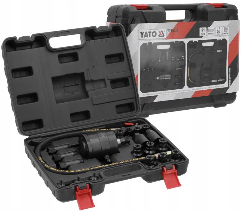 Пневматичний сьемник форсунок YATO, знімач форсунок пневматичний