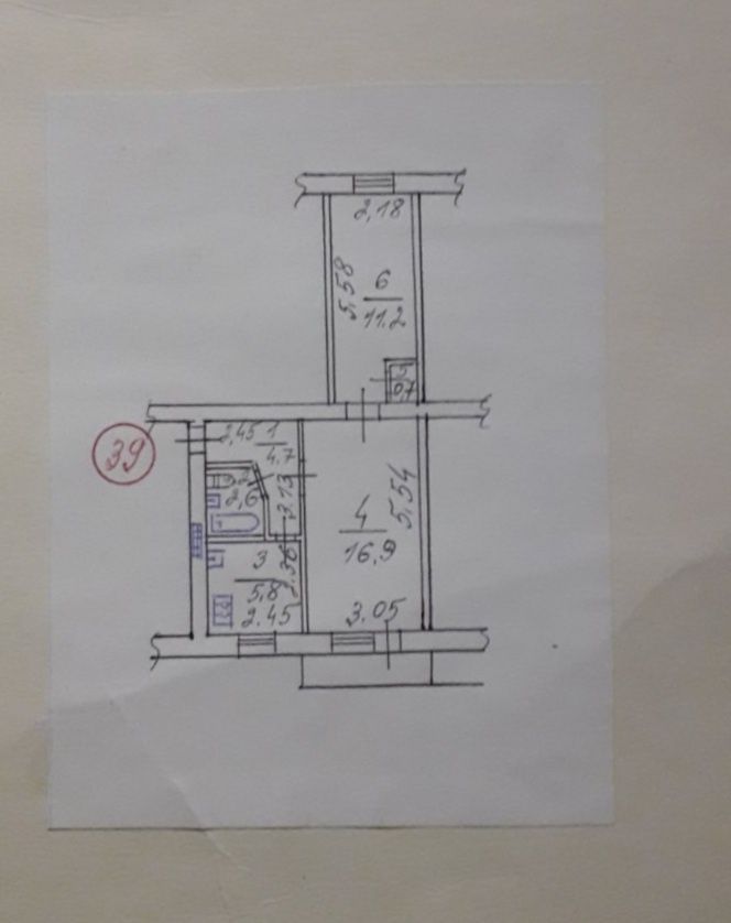 Продам 2х.ком.кв Молодёжный