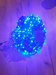 Lampki choinkowe Niebieskie 1000led, 60m, IP44, z możliwością przedłuż