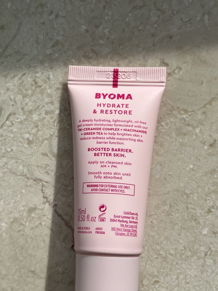 Byoma набір mini brightening duo set