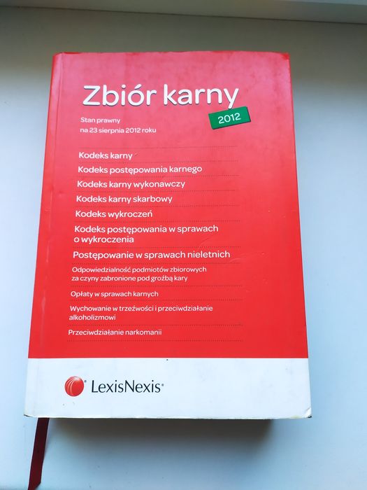 Zbiór karny 2012