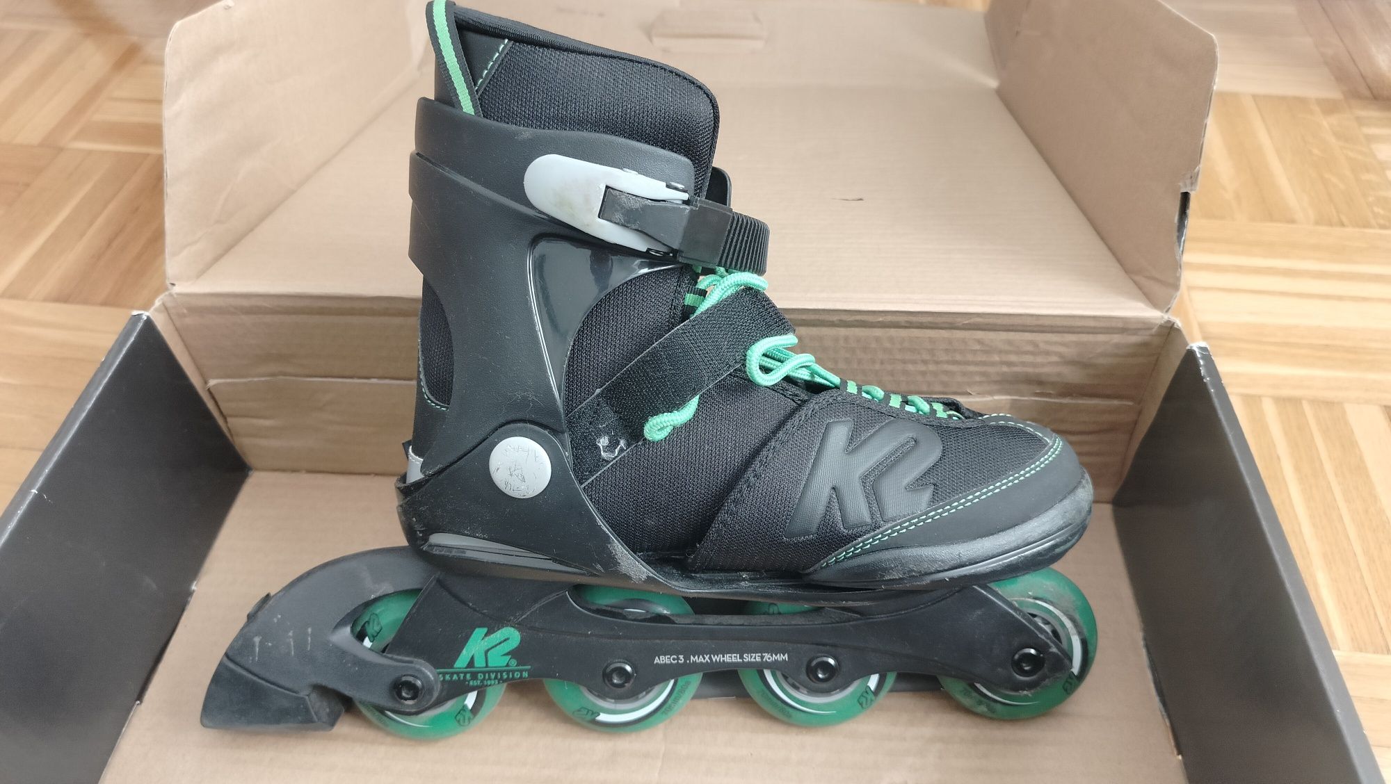 Rolki K2 Velocity jr Boy 35-40 + ochraniacze gratis