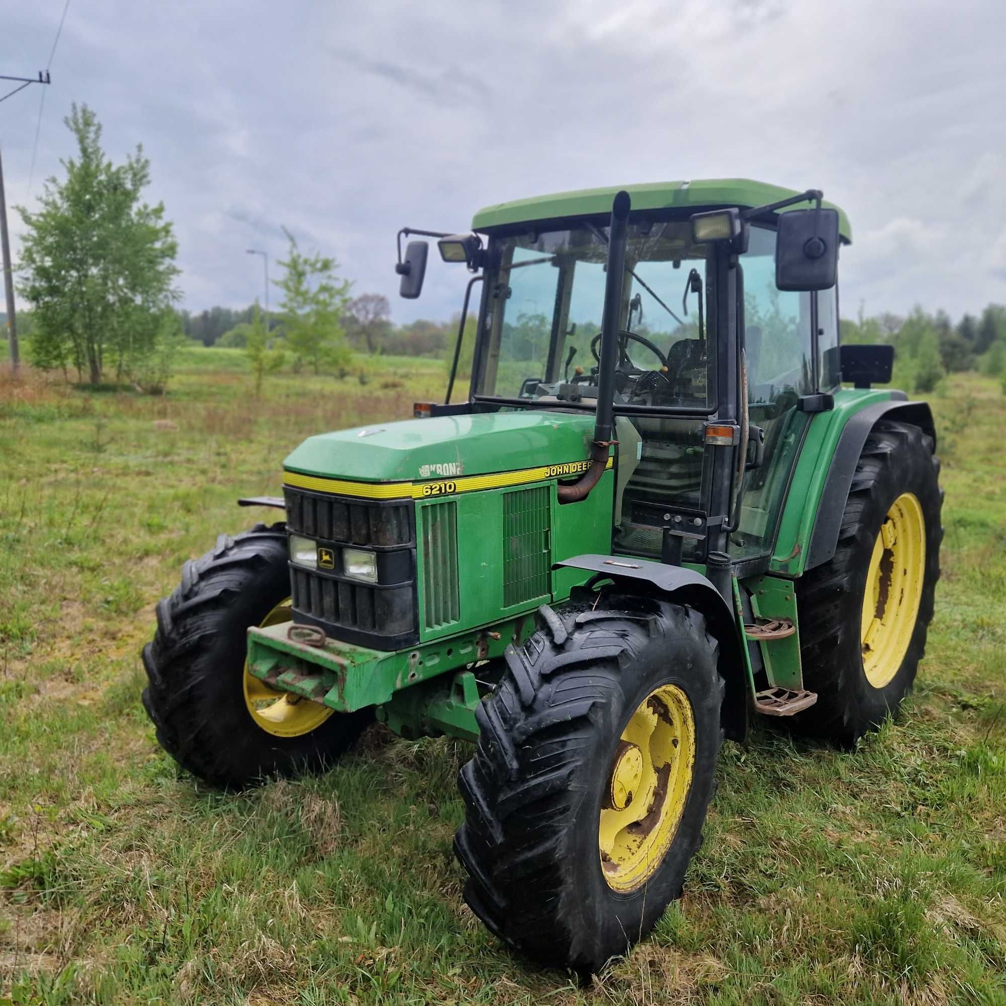 john deere 6210 klima orginał 4x4