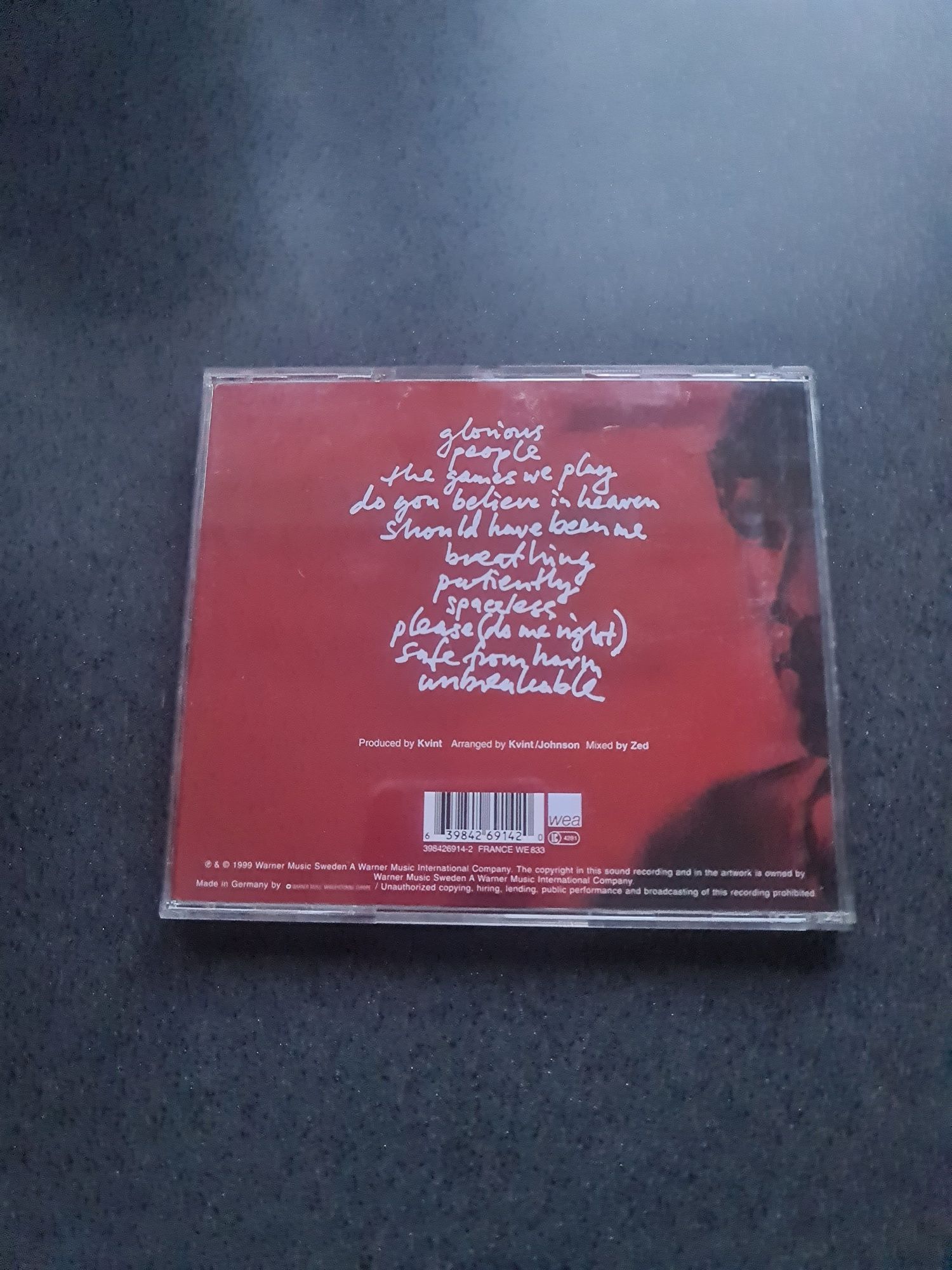 Płyta CD Andreas Johnson - liebling