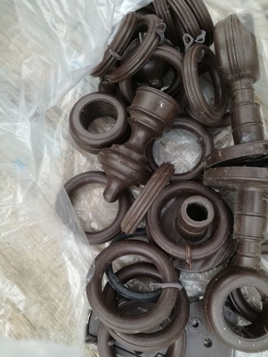 Varões e cortinas..