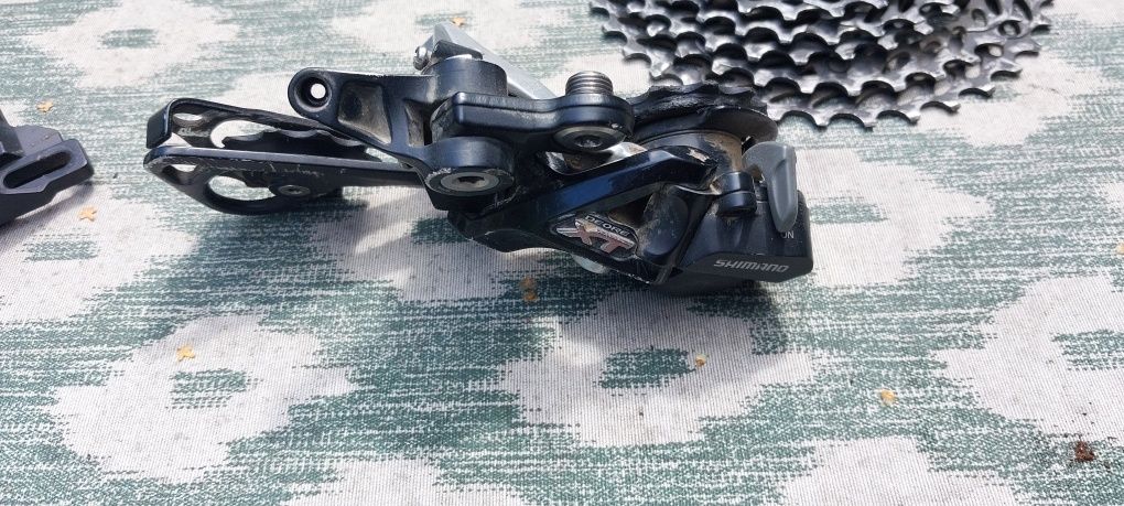 Napęd rowerowy 3x10 kompletny shimano deore xt