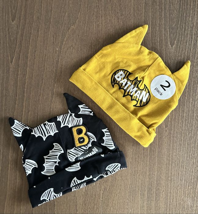 2 czapeczki bawelniane batman cool club