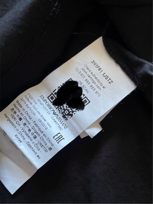 Emporio Armani мужская футболка