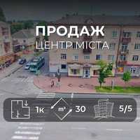 1 кімнатна квартира 30 м2 в центрі міста, проспект Перемоги. SP