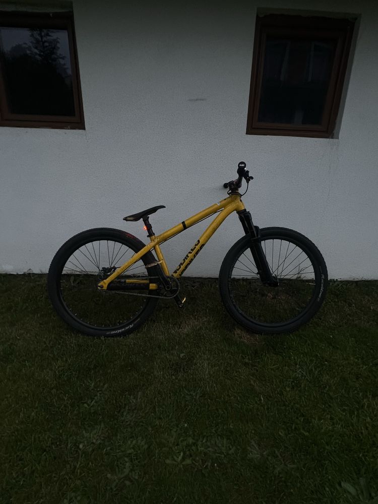 Ns bikes decade v2 yellow splash (rower dirt)