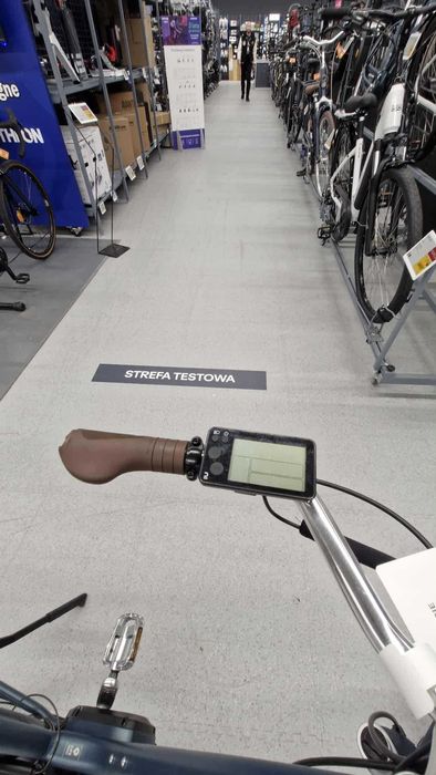 Rower elektryczny miejski Elops 920E Connect LF niska rama- Gwarancja