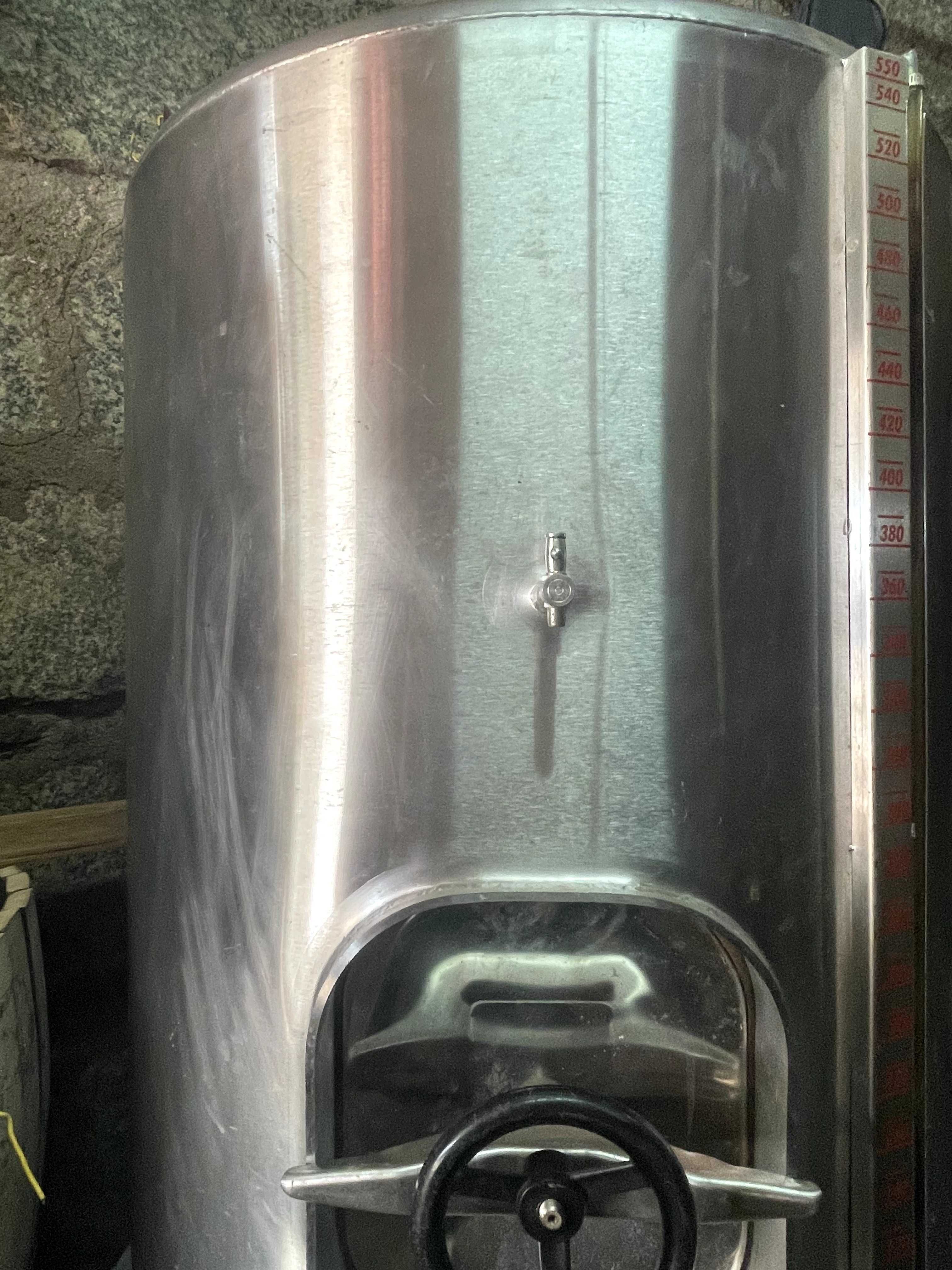 Cuba de Inox 550L Bom Estado