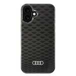 Etui Audi IML Stitching Pattern MagSafe na iPhone 16 Plus 6.7" - czarn
