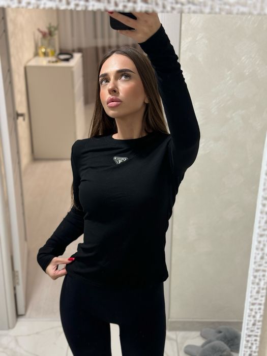 Лонг Prada/ Лонгслів Prada/ жіночий лонг