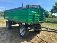 Przyczepa rolnicza*3strony wywrot*8t dmc*HL*KRONE