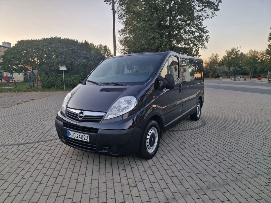 Opel Vivaro 2.0CDTI 2014r *BRYGADÓWKA* 6-osobowy!!
