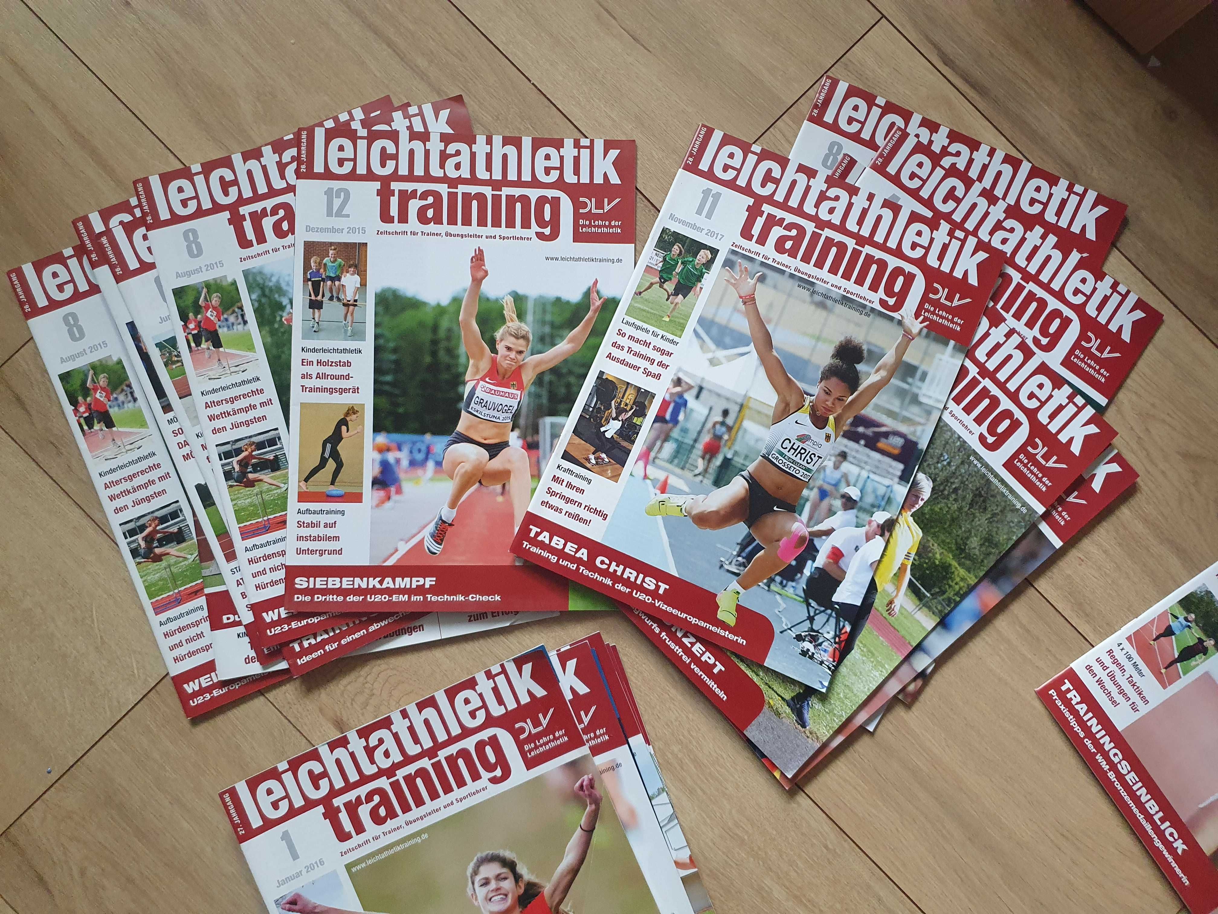Czasopismo trenerskie Leichtathletik Training, lekkoatletyka, trener
