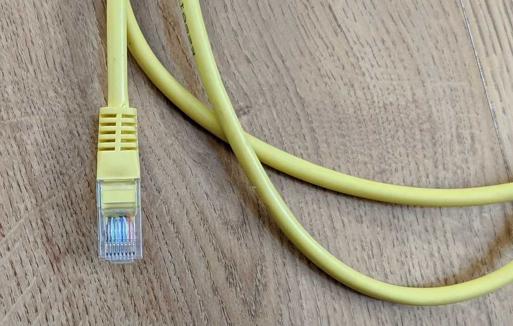 Kabel sieciowy LAN CAT. 5e UTP PATCH CABLE CORD 4PR 26AWG ETL - 120cm