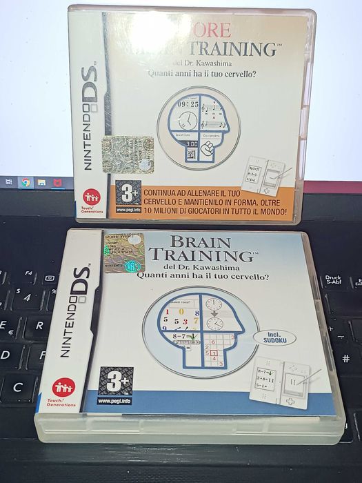 2 Jogos Nintendo DS Brain Training