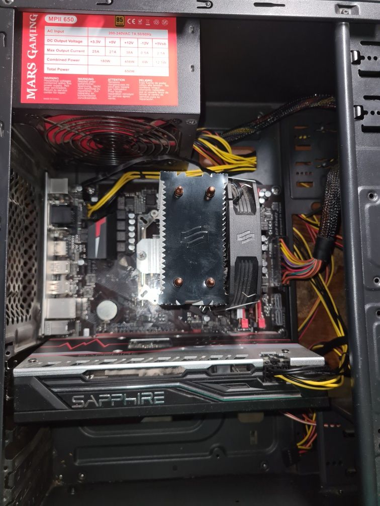 Komputer Stacjonarny PC Rzyen 5 1600 DDR4 16GB, RX570 8GB