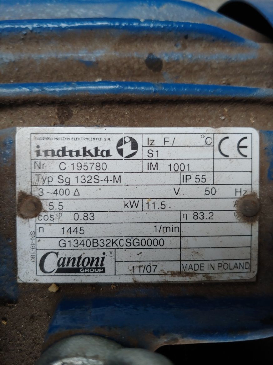 Silnik 5.5 kw indukta