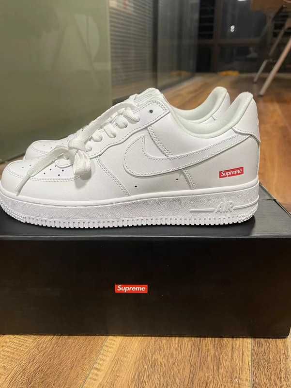 Nike Air Force 1 Low Supreme White 42