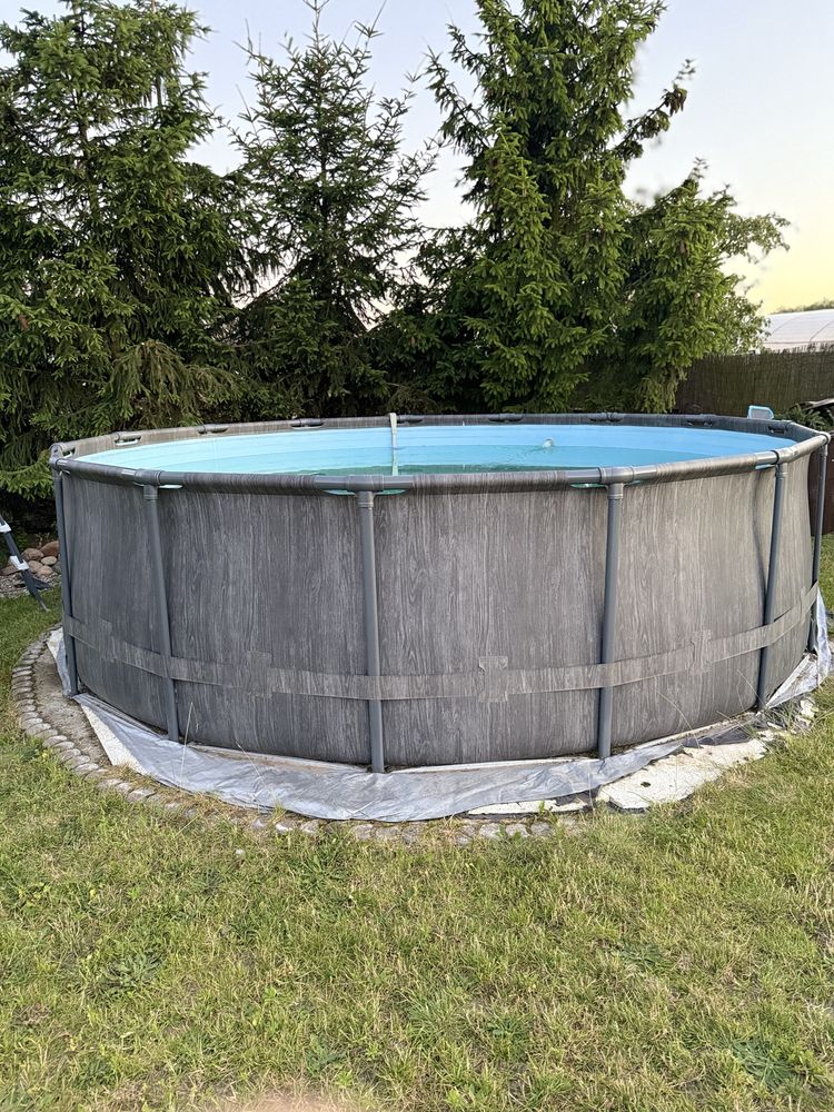 Basen intex 457x122 w bardzo robrym stanie