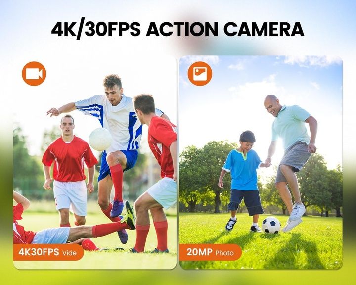 Экшн Камера 4 K Тактическая Onlincam 18c