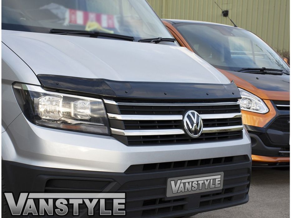 Volkswagen Crafter 2018+, MAN TGE Дефлектор капота (мухобойка) EuroCap