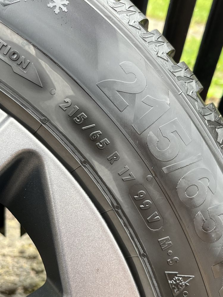 Koła aluminiowe zimowe 17" Hyundai Tucson- 215/65R17