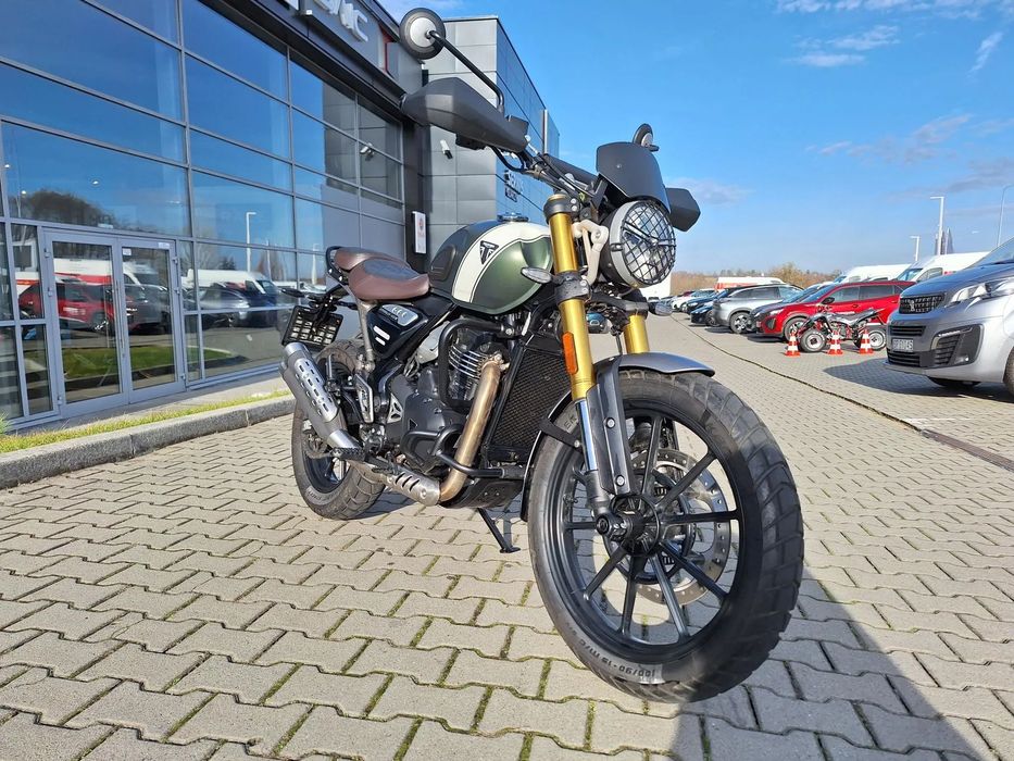 Triumph Scrambler TRIUMPH Scrambler 400X 2024 | Dodatki | Ideał | Super Cena