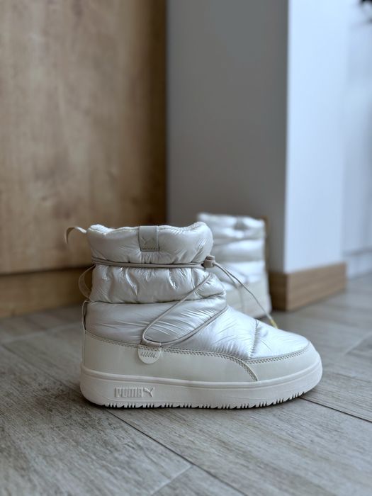 США! Зимові жіночі кросівки Puma Snowbae Patent 393931-02 Оригінал! 40