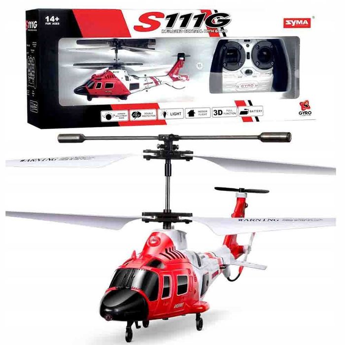 ~~Helikopter Syma S111G ~~ sterowany na pilota RC0541~~