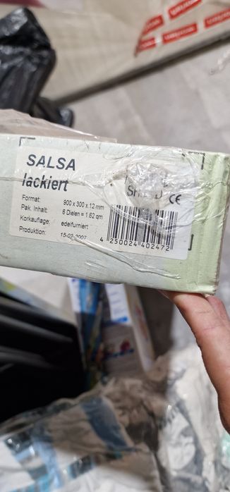 Chão flutuante efeito cortiça